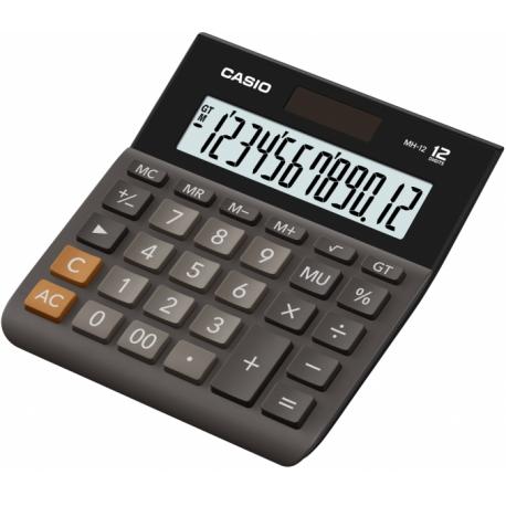 Kalkulator CASIO MH-12, czarny