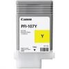Tusz Canon PFI-107Y do iPF670/680/685/770/780/785 | 130ml | yellow