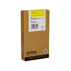 Tusz Epson T6124 do Stylus Pro 7400/9400 | 220ml | yellow