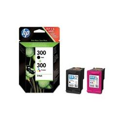 Zestaw dwóch tuszy HP 300 do Deskjet D1660/2560/5560 | 200(BK), 165(COL) | CMY/K