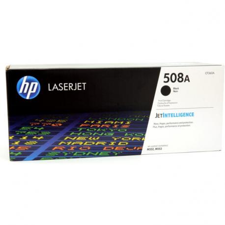 Toner HP 508A do Color LaserJet M552/553 | 6 000 str. | black