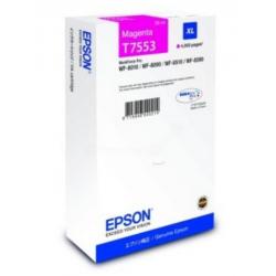 Tusz Epson T7553 XL do WorkForce Pro WF-8010/8090 | 4000 str. | 39 ml | magenta