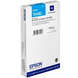 Tusz Epson T04B2 XL do WorkForce Pro WF-C8190 DW | 4600 str. | 39 ml | cyan
