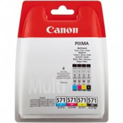 Tusz Canon CLI-571CMYK do Pixma MG-5750/6850/7750 | 4 x 7ml | CMYK+papier foto
