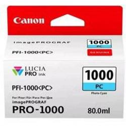 Tusz Canon PFI-1000 do iPF Pro-1000 | 80ml | cyan | 4875 str