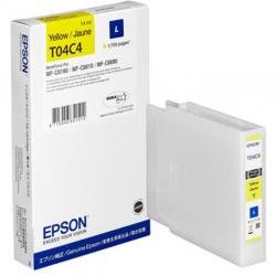 Tusz Epson T04C4 L do WF-C81xx/C86xx | yellow | 1700str | 14ml
