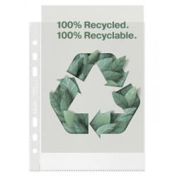 KOSZULKI GROSZKOWE Esselte Recycled Premium A4 50 sztuk 100µm