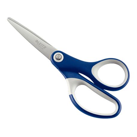 Nożyczki tytanowe Leitz, 15 cm, niebieski