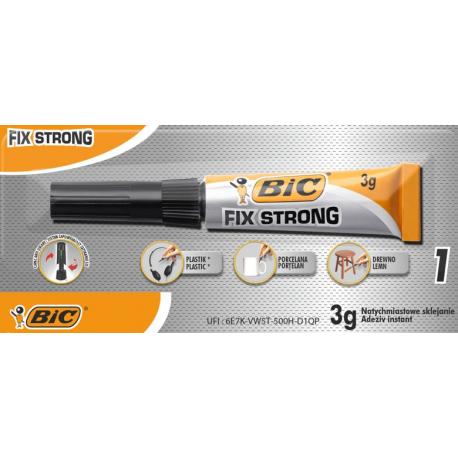 Pegamento Bic Fix Strong 3 Gr Adhesivo Extra Fuerte — Firpack