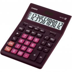 Kalkulator Casio GR-12C, CIEMNO RÓŻOWY