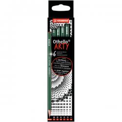 Ołówki Stabilo Othello Arty Mix (2B B HB F H 2H)