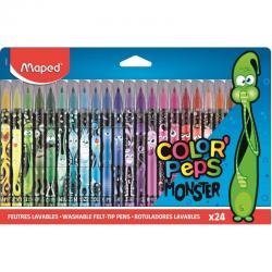 Flamastry Maped Color&039Peps Monster 24 kolory