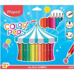 Kredki Maped Color&039Peps Jumbo Early Age 24 kolory