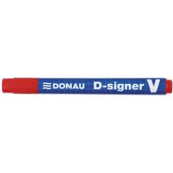 Marker permanentny Donau D-Singer V czerwony
