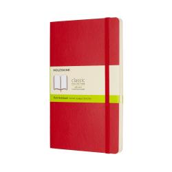 Notes Moleskine Classic L (13x21cm) gładki czerwony