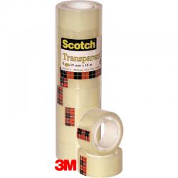 Taśma biurowa Scotch 550 19mm/10m transparentna (8)