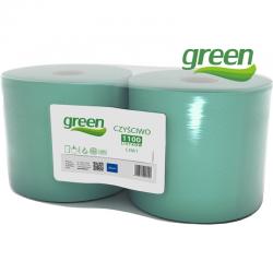 Czyściwo w rolce Green 250m 1w makulatura zielone (2)