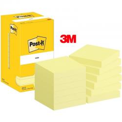 Karteczki Post-it 76x76mm (654-CY) żółte (12x100)