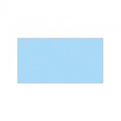 Przekładki kartonowe Office Products 1/3 A4 niebieskie (100)
