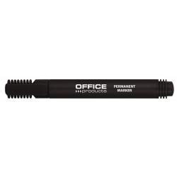 Marker permanentny Office Products 1-3mm okragły czarny