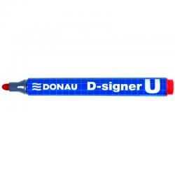 Marker permanentny Donau D-Singer U czerwony
