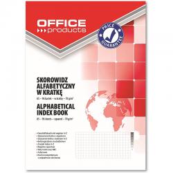 Skorowidz Office Products A5/96k alfabetyczny kratka