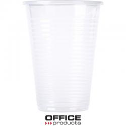 Kubek plastikowy Office Products 200ml termiczny transparentny (100)