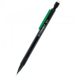 Ołówek automatyczny Q-Connect 0.7mm (+ grafity) czarny